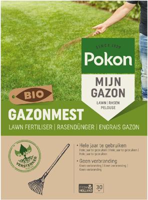 Pokon Bio Gazonmest 2kg voor 30m² - 7687799400