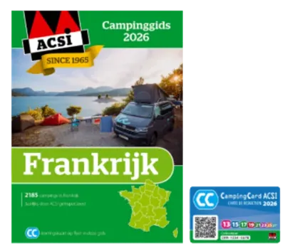Acsi ACSI Campinggids Frankrijk 2026