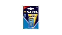 Varta High Energy 9V Alkaline batterij - thumbnail