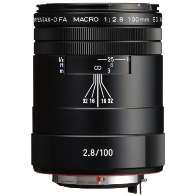Pentax 100mm F/2.8 HD DFA ED AW Macro zwart