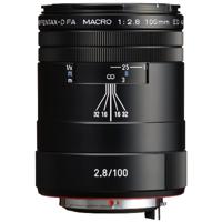 Pentax 100mm F/2.8 HD DFA ED AW Macro zwart - thumbnail