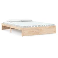 Bedframe massief hout 150x200 cm - thumbnail
