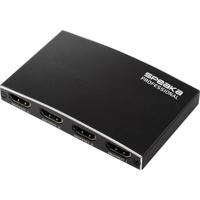 SpeaKa Professional SP-HDMIS-230 4 poorten HDMI-splitter Ultra HD-geschikt 3840 x 2160 Pixel Zwart - thumbnail