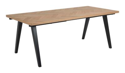 Bendt Eettafel 'Morgan' Visgraat, 200 x 90cm