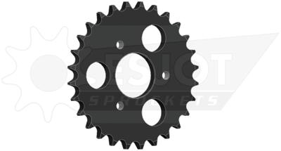 ESJOT Chain wheel 428 28z steel black