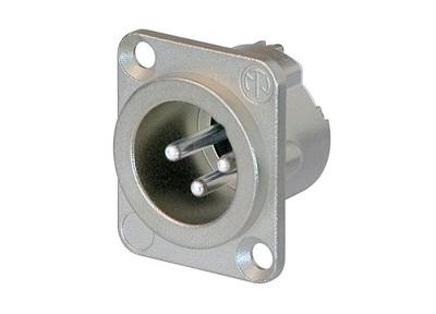 Neutrik NC3MD-LX XLR-connector Flensstekker, contacten recht Aantal polen: 3 Zilver 1 stuk(s) Neutrik NC3MD-LX XLR-connector Flensstekker, contacten recht Aantal polen: 3 Zilver 1 stuk(s)