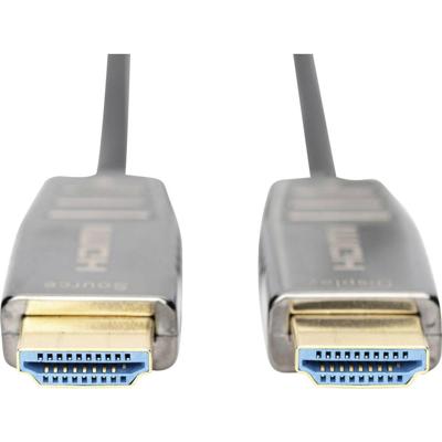 Digitus AK-330126-100-S HDMI-kabel HDMI Aansluitkabel HDMI-A-stekker, HDMI-A-stekker 10.00 m Zwart 8K UHD, Afgeschermd (dubbel) Digitus AK-330126-100-S HDMI-kabel HDMI Aansluitkabel HDMI-A-stekker, HDMI-A-stekker 10.00 m Zwart 8K UHD, Afgeschermd (dubbel)