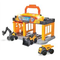 Dickie Toys Volvo Micro Construction Station Kant-en-klaar model Garage voor bouwvoertuigen (model) - thumbnail