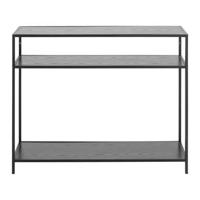 Bendt Sidetable 'Holger' 100 x 35cm, kleur Zwart - thumbnail