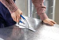 Erdi Pelikaan(doorloop-)schaar | totale lengte 300 mm rechts | RVS | gelakt | 1 stuk - D218-300 - D218-300 - thumbnail