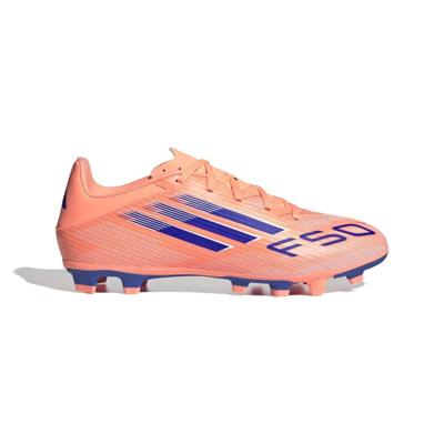 adidas F50 Club Gras / Kunstgras Voetbalschoenen (MG) Oranje Blauw Wit adidas F50 Club Gras / Kunstgras Voetbalschoenen (MG) Oranje Blauw Wit