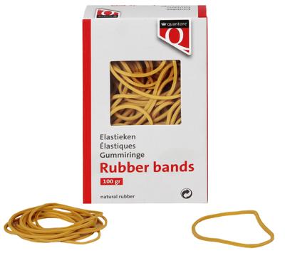 Elastiek Quantore 22 100x1,5x1mm 100gram Elastiek Quantore 22 100x1,5x1mm 100gram