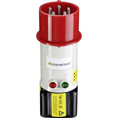 Gossen Metrawatt A3-32 Meetadapter CEE-stekker 32 A 5-polig - Bus 4 mm Meerdere kleuren