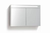 Aqua Royal Spiegelkast 80 cm Tl Verlichting & Stopcontact - Hoogglans Wit - thumbnail