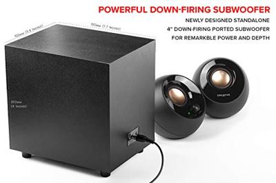Speakers Creative Technology Creative Pebble Plus Zwart