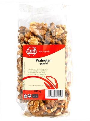 TerraSana Walnoten gepeld bio 150 Gram