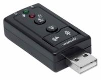 Manhattan Hi-Speed USB 3D 7.1 7.1 kanalen - thumbnail