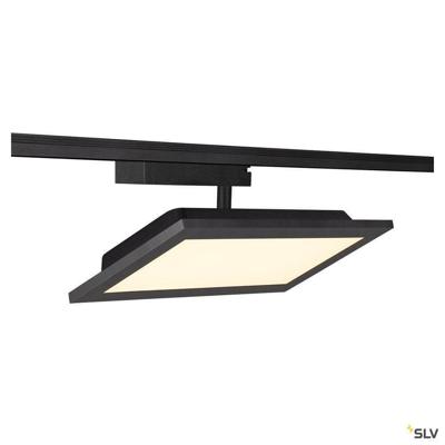 SLV 1-fase led paneelPanel Track vierkant zwart - 1004933