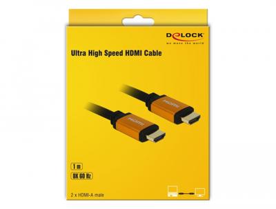 Delock 85727 High Speed HDMI-kabel 48 Gbps 8K 60 Hz 1 m
