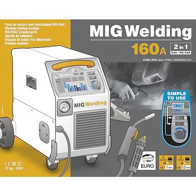 GYS SMARTMIG 162 MIG/MAG-lasapparaat 30 - 160 A GYS SMARTMIG 162 MIG/MAG-lasapparaat 30 - 160 A
