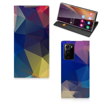 Samsung Galaxy Note 20 Ultra Stand Case Polygon Dark Samsung Galaxy Note 20 Ultra Stand Case Polygon Dark
