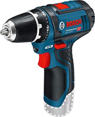Bosch Professional Akku-Bohrschrauber GSR 12V-15 Set 2x2,0Ah, GAL12V-20, Zubehör 25tlg,Tasche 060186810H Accu-boormachine 12 V 2.0 Ah Li-ion Incl. 2 accus - thumbnail