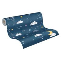 AS Creation Little Love blauw behang | 381411 - thumbnail