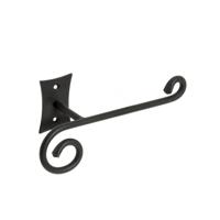 Toiletrolhouder Sapho Rebecca 19.5x8.7 Zwart - thumbnail