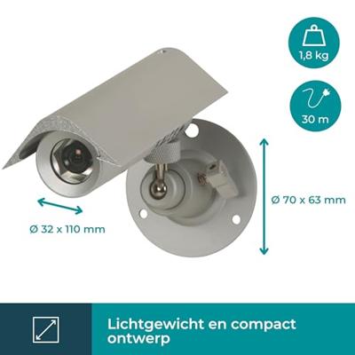 Analoge camera waterdicht cilindrisch 750 tv-lijnen Velleman - Velleman