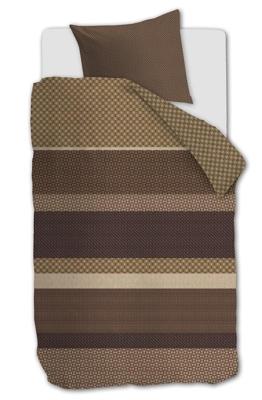 Beddinghouse Beddinghouse Dekbedovertrek Fera Bruin 260x200/220 cm