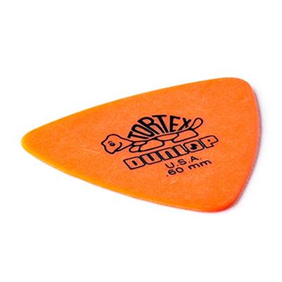 Dunlop 431P60 Tortex Triangle Plectrum 0.60mm 6-Pack
