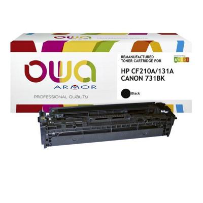 Tonercartridge OWA alternatief tbv HP CF210A zwart Tonercartridge OWA alternatief tbv HP CF210A zwart