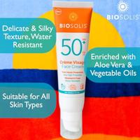 Biosolis Zonnecrème Gezicht SPF50+ 50ml - thumbnail
