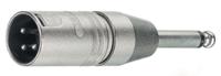 Neutrik NEUTRIK Adapter XLR(M) - 6.35 Jack mono NA2MP - thumbnail