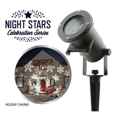 Laser Light - Night Stars Holiday Charms Laser Light - Night Stars Holiday Charms