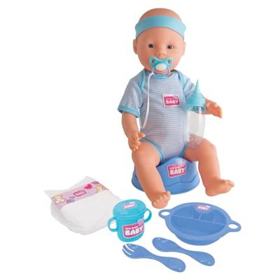 Babypop met Accessoires Simba New Born Baby 43 cm