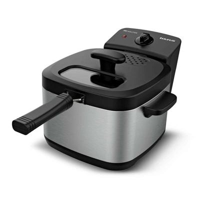 Frituurpan Taurus FRY SOLUTION 1,5 L Zwart Zilverkleurig 1200 W