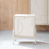 Zuiver Nachtkastje 'Faces' Eikenhout, 45 x 35cm - thumbnail