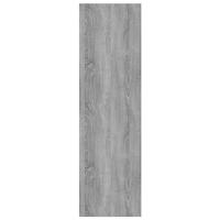 Boekenkast/kamerscherm 60x30x103 cm spaanplaat grijs sonoma - thumbnail