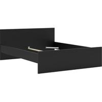 Bed Naia - mat zwart - 160x200 cm - thumbnail