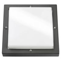 SG lighting LED Bassi 10W 3000K LED grafiet vierkant schemerschakelaar 623188 - thumbnail