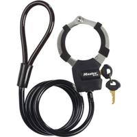 Master Lock 8275EURDPRO Sleutelvergrendelingskabel met handboei - 1 m - Ideaal voor scooters - Kleuren - thumbnail