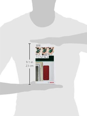 Bosch Accessoires Schuurbladenset | 93X185 | G120 | Wp | 8 Gaten | Velc | 10-delig - 2609256A83