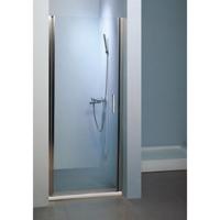 Nisdeur Sanilux Davos klapdeur met profiel 80x200cm 6mm veiligheidsglas - thumbnail