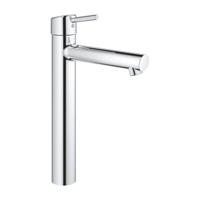 GROHE Concetto waterbesparende wastafelkraan xl-size m. gladde body chroom 23920001 - thumbnail