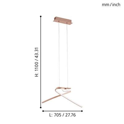 Eglo HanglampPalozza design - 97362