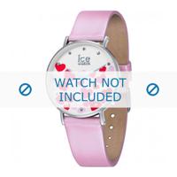 Ice Watch horlogeband 013373 Leder Roze 18mm - thumbnail