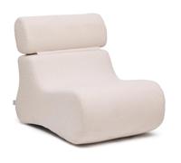 Kave Home Fauteuil 'Club' Bouclé, kleur Naturel - thumbnail