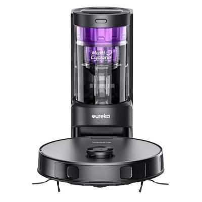 eureka NERE10S Dweil- en zuigrobot Zwart