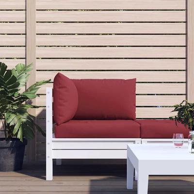 VidaXL Palletkussens 3 st oxford stof wijnrood VidaXL Palletkussens 3 st oxford stof wijnrood